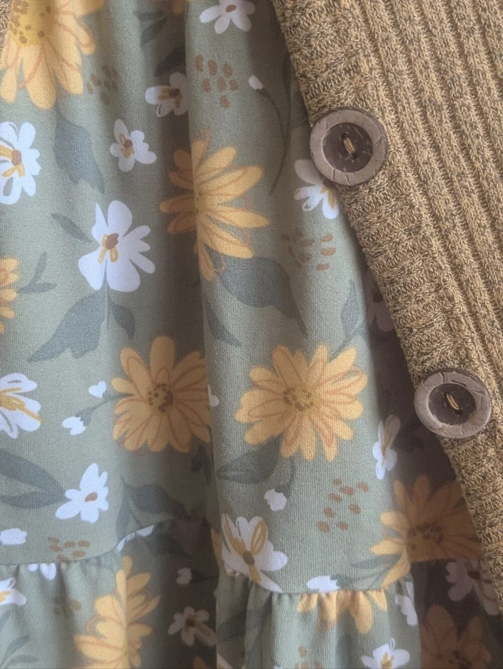 Girls Coordinating Dress And Cardigan Size 10